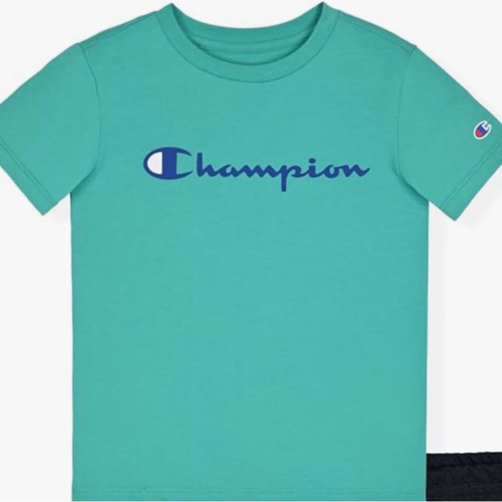 COPY - Champion Kids Teal T-Shirt